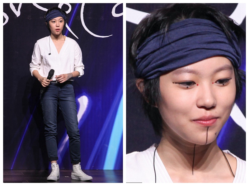 香奈儿秀场盘着头发,香奈儿秀场发箍