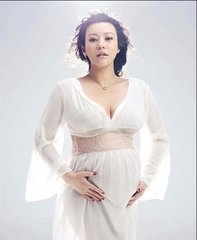 女星孕照差距大,女星的孕照