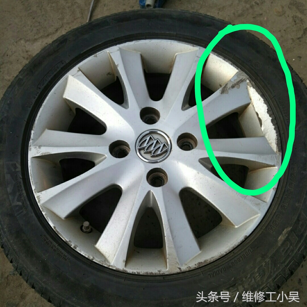 轮圈刮蹭怎么快速修复,汽车轮圈刮伤怎样修