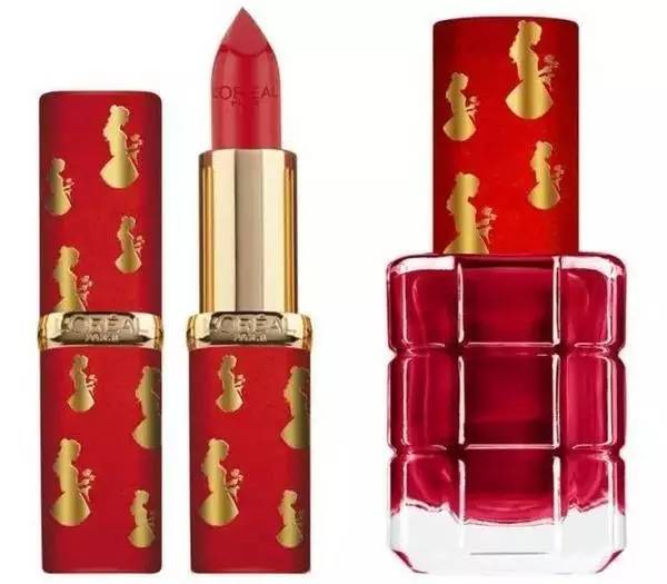 美女和野兽唇釉,美女与野兽唇釉套盒