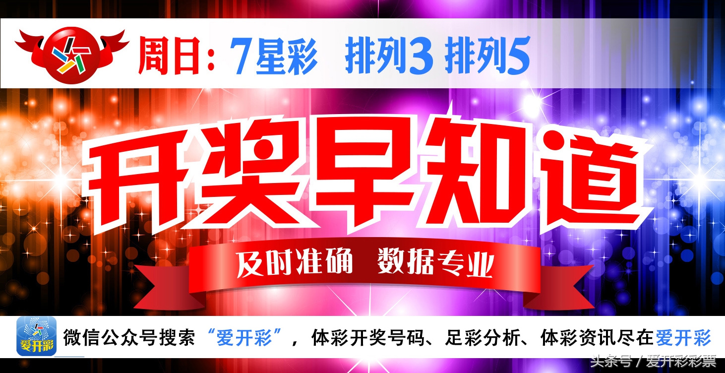 最新一期的七星彩开奖结果,开奖号早知道