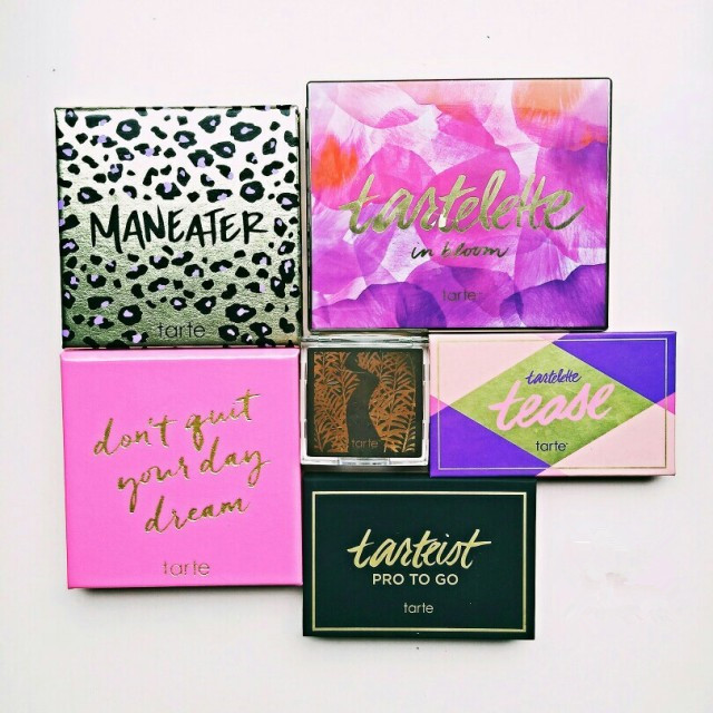 tarte眼影盘6色教程,化妆盘一盘搞定测评