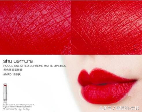 大牌的大红色口红推荐,测评100个口红