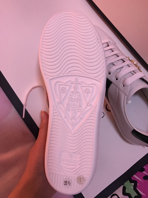 gucci经典小白鞋,gucci小白鞋经典