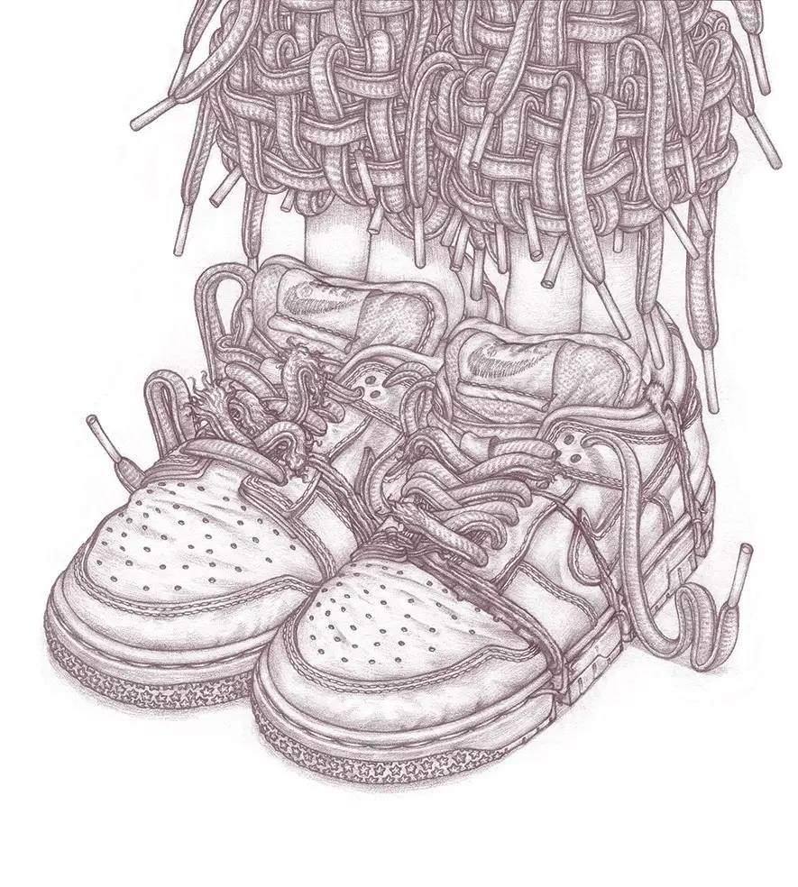 怎么样画耐克,耐克要怎么画才好看