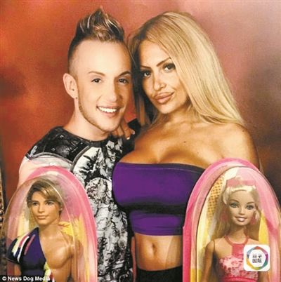 全世界整容最多的夫妻原来的样子,带你看世界最美夫妻