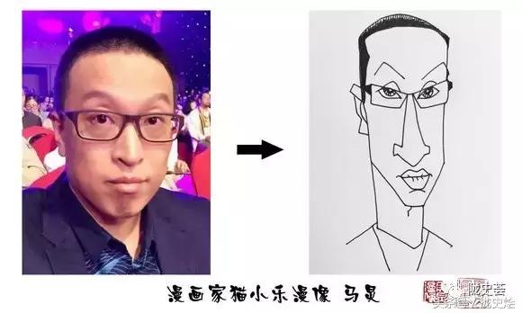 简笔漫像，如何才能惟妙惟肖，著名漫画家马炅，一语道破其中玄妙