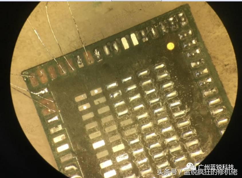 苹果6S主板发烫，待机漏电高手教你怎么处理