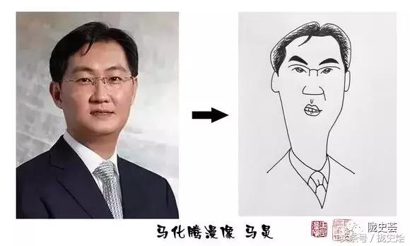 简笔漫像，如何才能惟妙惟肖，著名漫画家马炅，一语道破其中玄妙