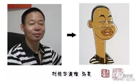 简笔漫像，如何才能惟妙惟肖，著名漫画家马炅，一语道破其中玄妙
