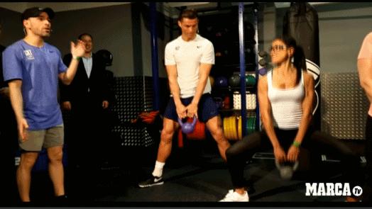 c罗健身房魔鬼训练,c罗健身房全过程