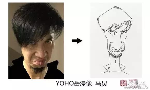 简笔漫像，如何才能惟妙惟肖，著名漫画家马炅，一语道破其中玄妙