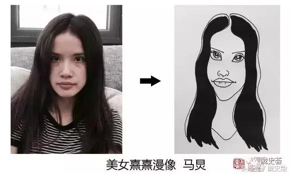 简笔漫像，如何才能惟妙惟肖，著名漫画家马炅，一语道破其中玄妙