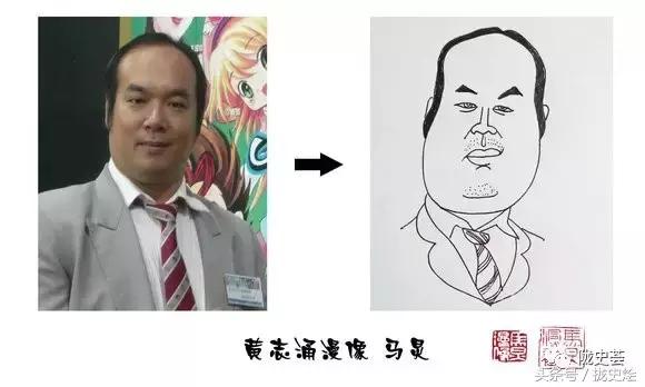 简笔漫像，如何才能惟妙惟肖，著名漫画家马炅，一语道破其中玄妙