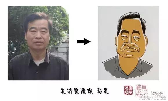 简笔漫像，如何才能惟妙惟肖，著名漫画家马炅，一语道破其中玄妙