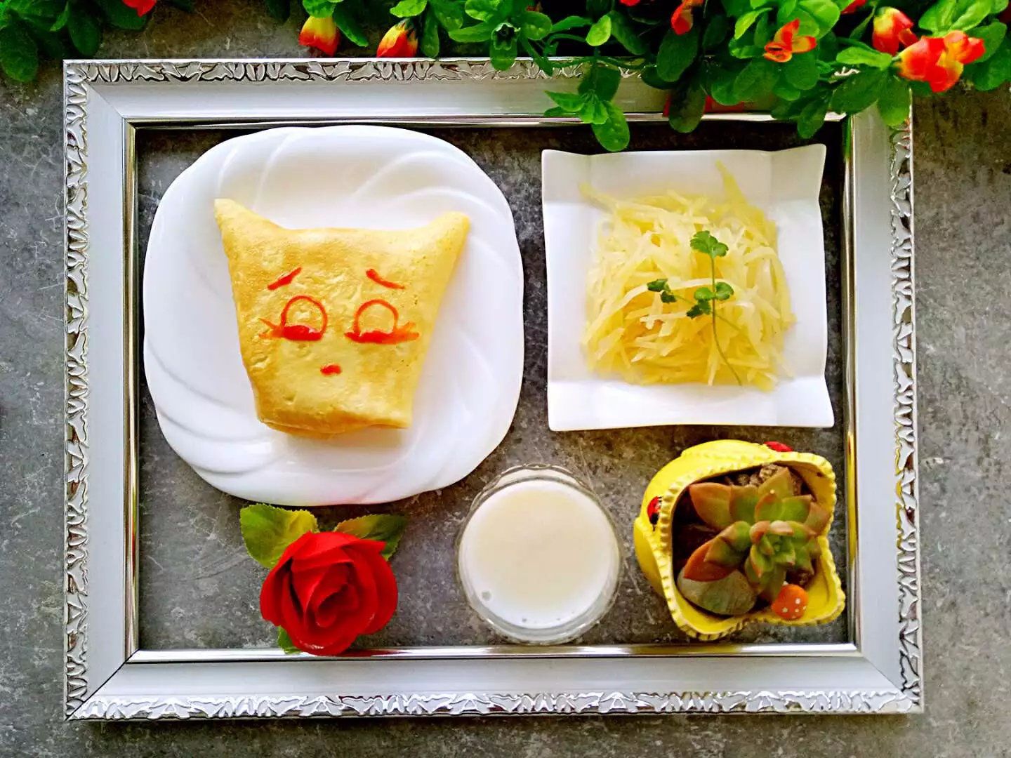 每天坚持做早餐的妈妈,一份坚持五年的爱心早餐