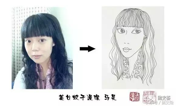简笔漫像，如何才能惟妙惟肖，著名漫画家马炅，一语道破其中玄妙