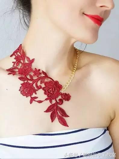 坏了的蕾丝衣服千万不要扔！手作这些小物件美爆了！