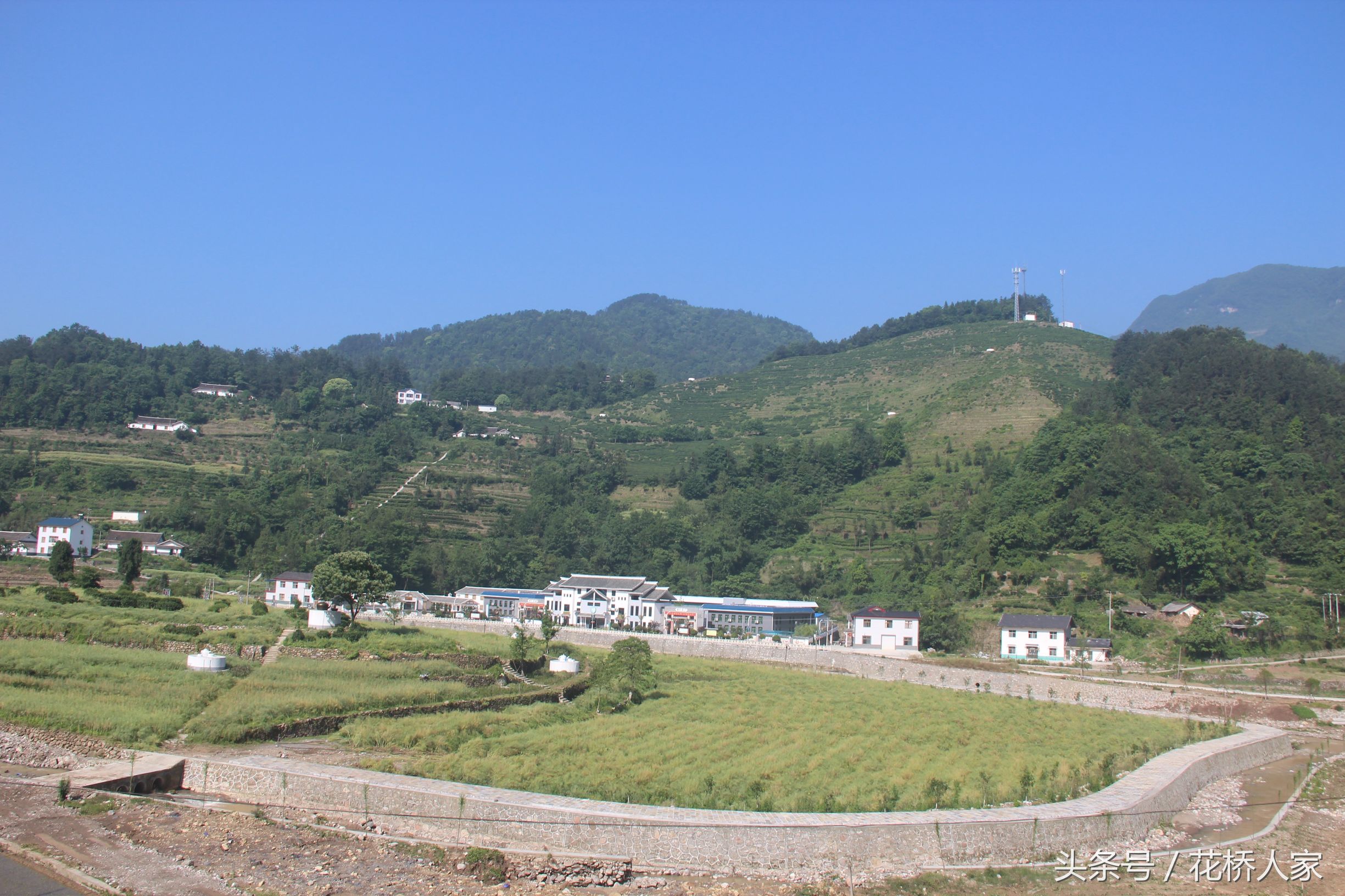 石柱花桥风景区,秭归县石柱村花桥