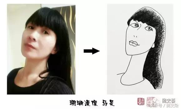 简笔漫像，如何才能惟妙惟肖，著名漫画家马炅，一语道破其中玄妙