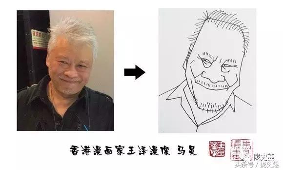 简笔漫像，如何才能惟妙惟肖，著名漫画家马炅，一语道破其中玄妙