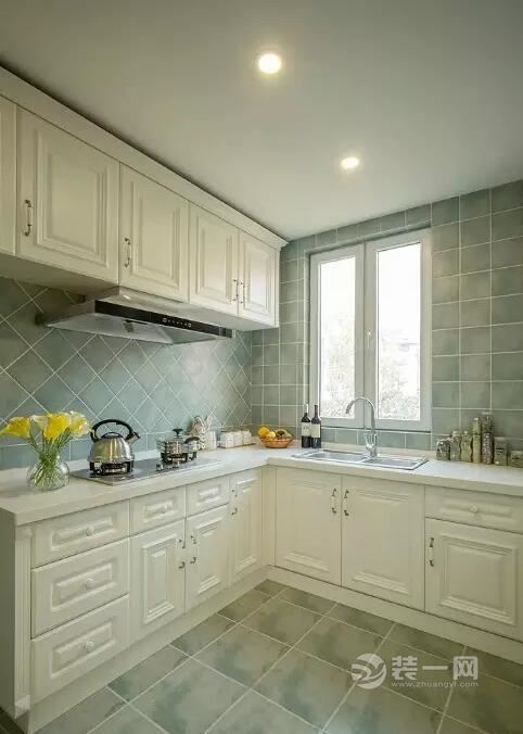 福州博仕后悦府127平美式3室1厅装修案例展示