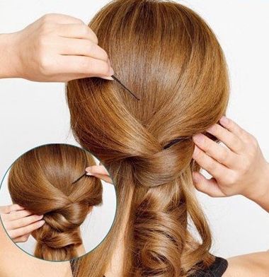 没刘海怎么扎好看的马尾辫,没有刘海短发马尾辫教程