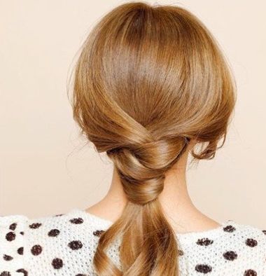 没刘海怎么扎好看的马尾辫,没有刘海短发马尾辫教程