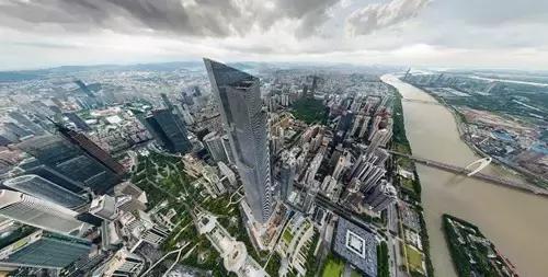 俯瞰广州最美的视角,上帝的视角看地球简直美爆了