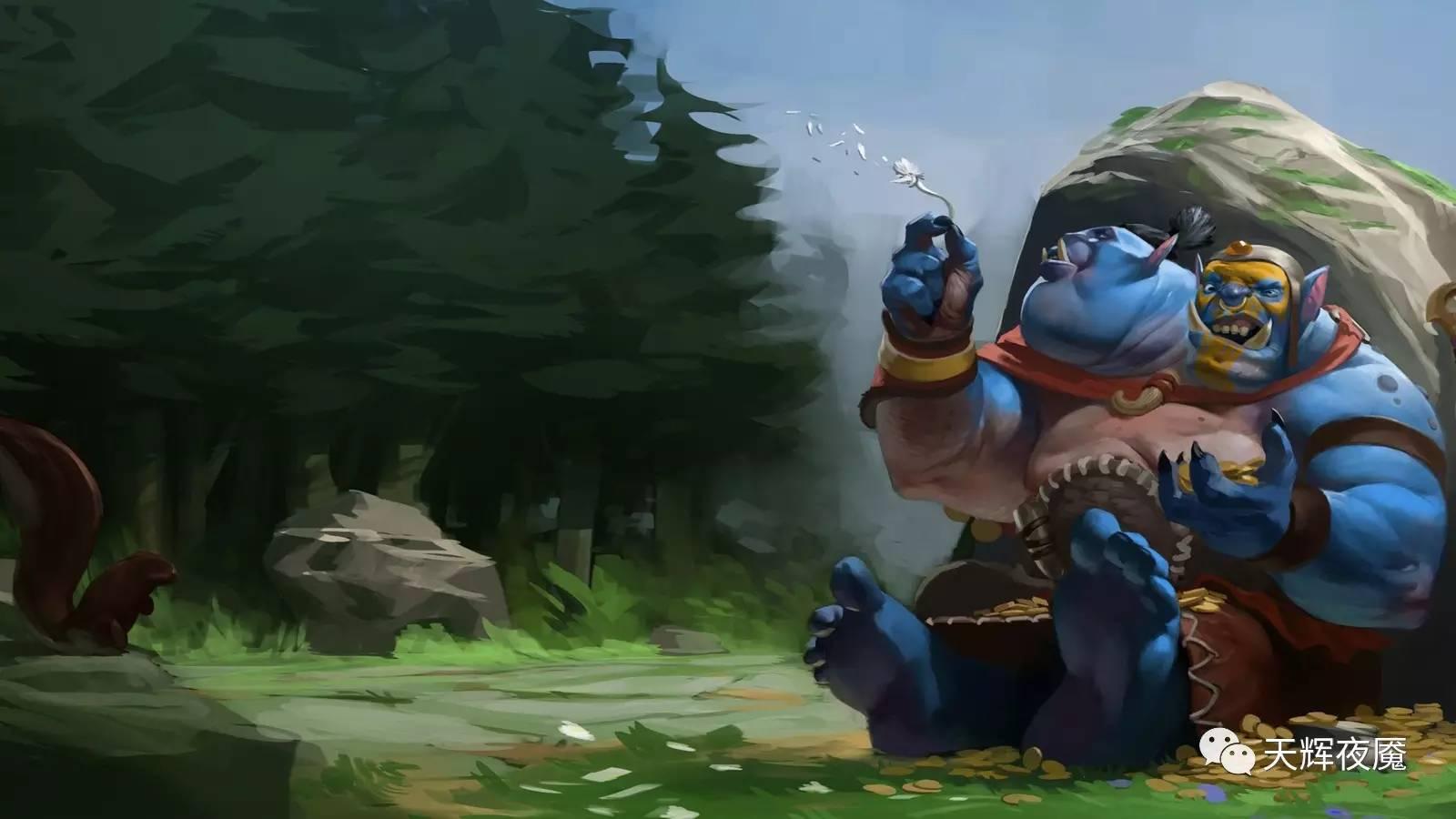 dota情书中单蓝胖子,情书dota冰女