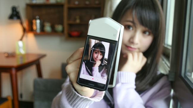 卡西欧自拍神器tr600怎么调美颜,卡西欧tr750传照片到手机步骤图