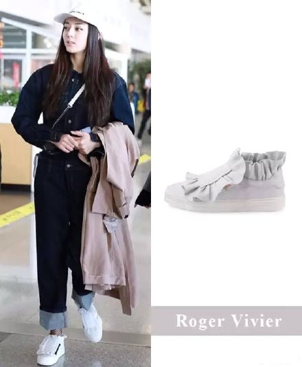 刘雯polo衫蝴蝶结,刘雯的时尚穿搭推荐