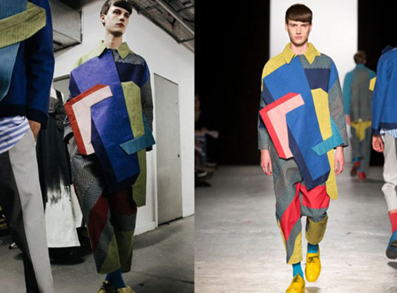 不对称打破常规，用拼色玩创意