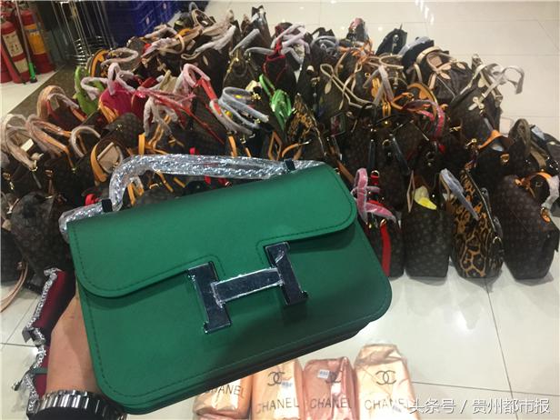 重庆查获假冒奢侈品,广州破获假奢侈品