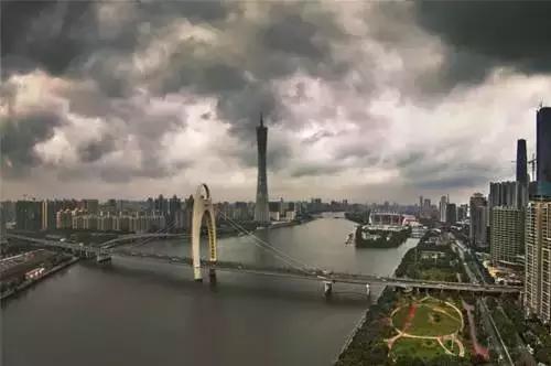 俯瞰广州最美的视角,上帝的视角看地球简直美爆了