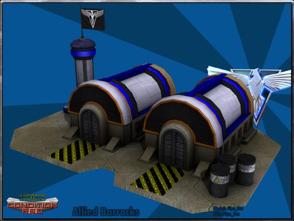 红警3d建模兵种,红警3盟军第二建造序列