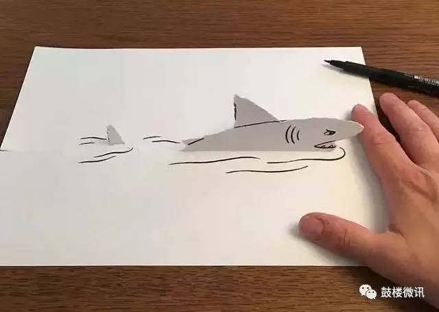 一张白纸也能成为艺术品,艺术一张白纸