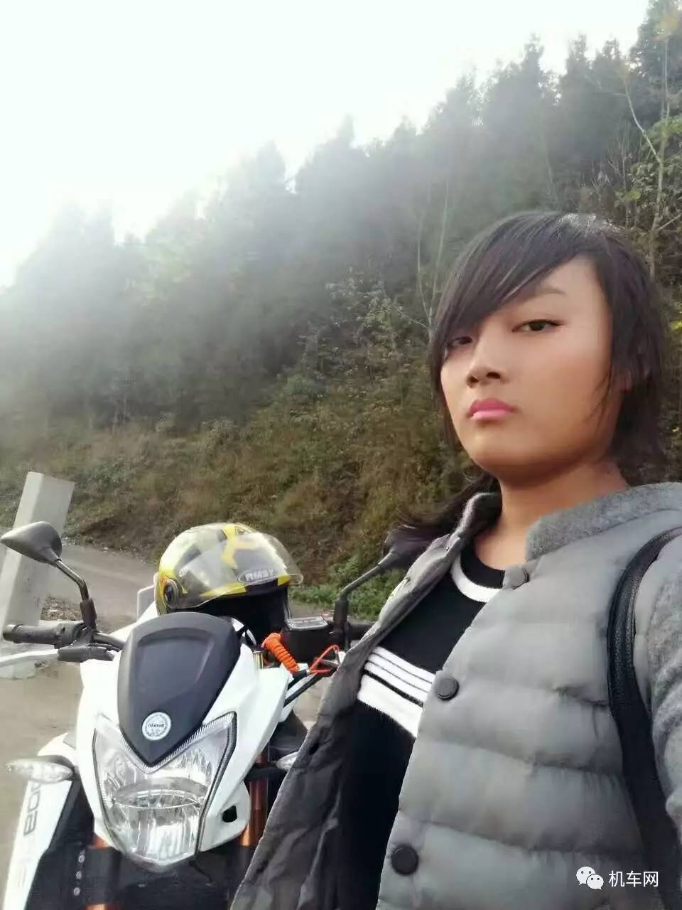 车友风采，遇到摩托车后，感觉每天都是热恋