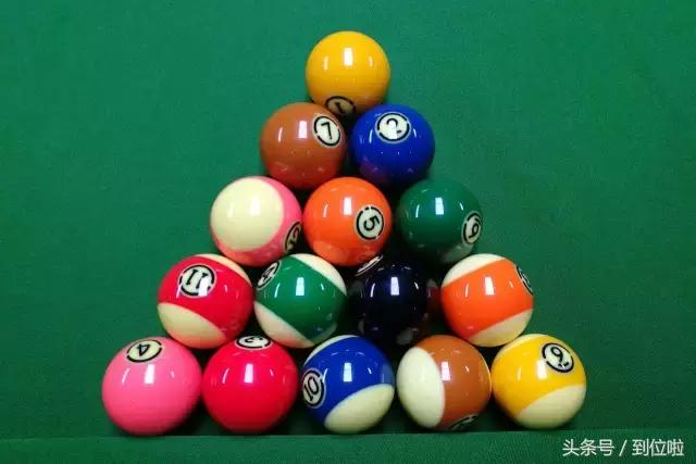 8球怎么摆球才标准,8球台球怎么摆球