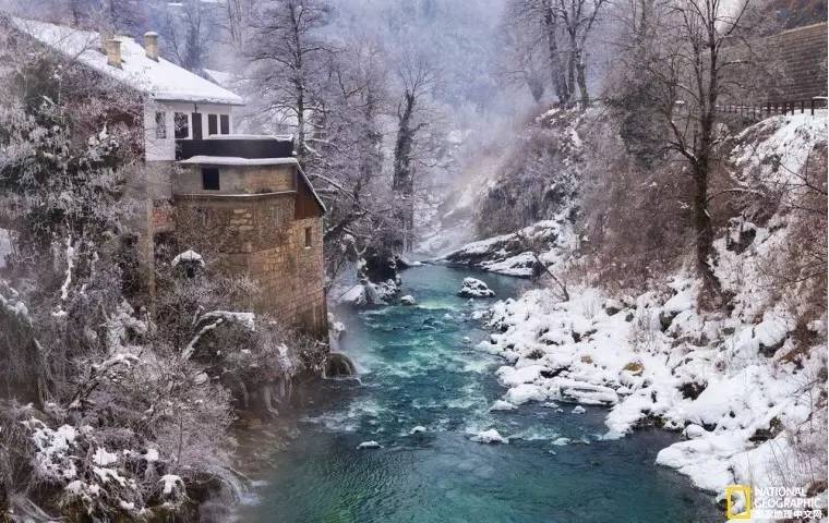 国家地理摄影图片冬天,中国国家地理景观冬季