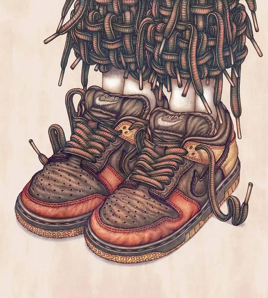 怎么样画耐克,耐克要怎么画才好看