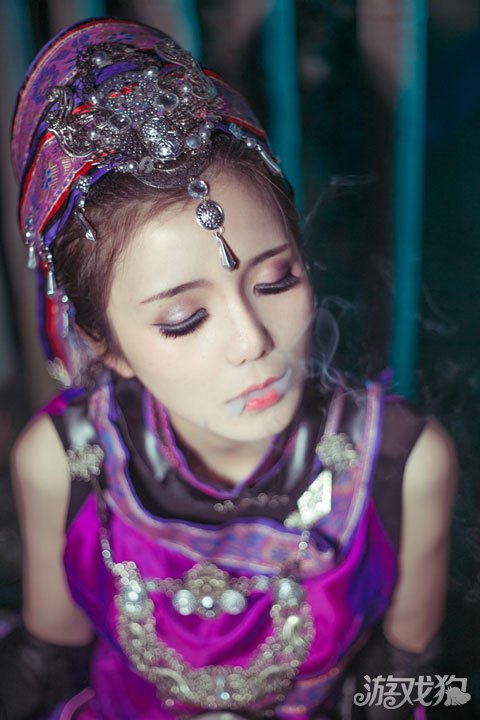 剑网三毒姐cos点赞最多的视频,剑网三破虏毒姐cos