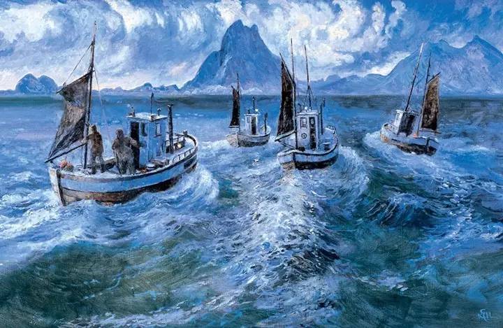 在山的那边海的那边有一群小红狗,在山的那边海的那边有一个蓝精灵