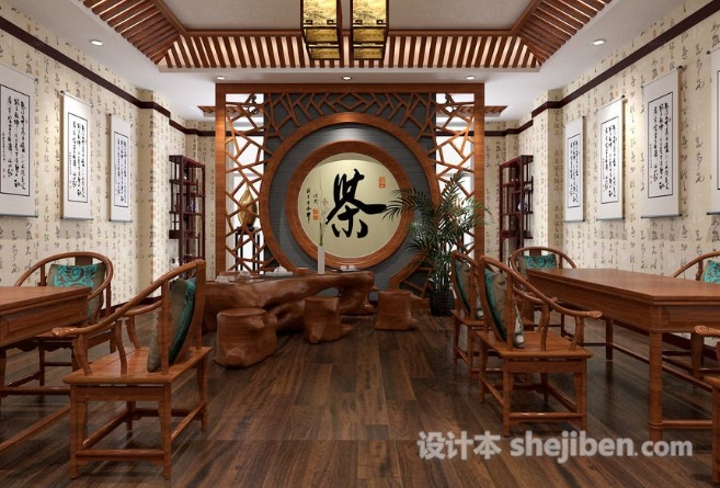 优秀茶室设计方案,理想中的茶室现实中的茶室