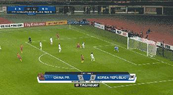 中国赢了韩国,10年中国3比0韩国