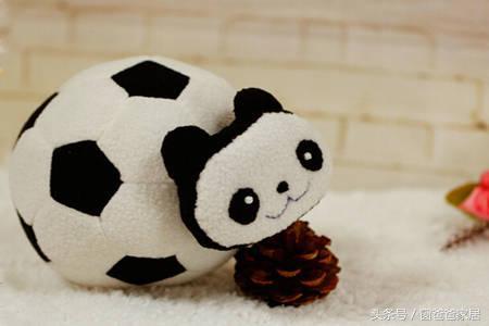 针线手工制作玩具,创意diy手工缝制足球