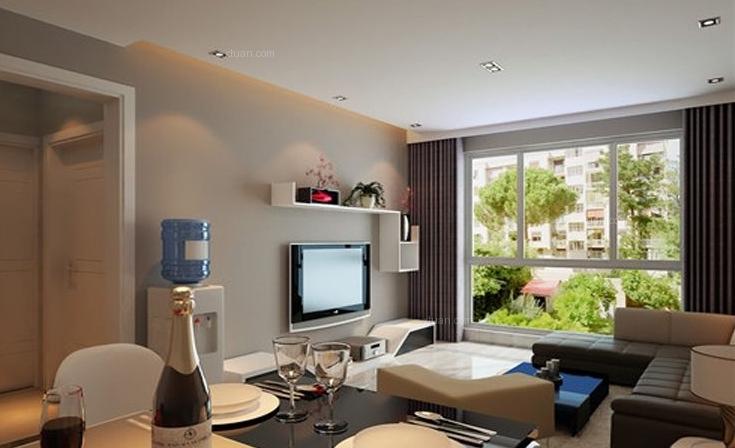 2021现代简约电视背景墙图,落落大方朋友圈背景墙