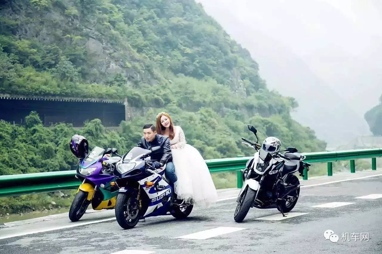 车友风采，遇到摩托车后，感觉每天都是热恋