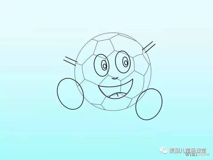 关于足球的画法,足球多种画法