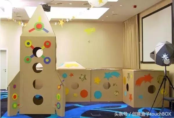 户外纸箱玩具自制多种玩法,疫情期间纸箱玩法